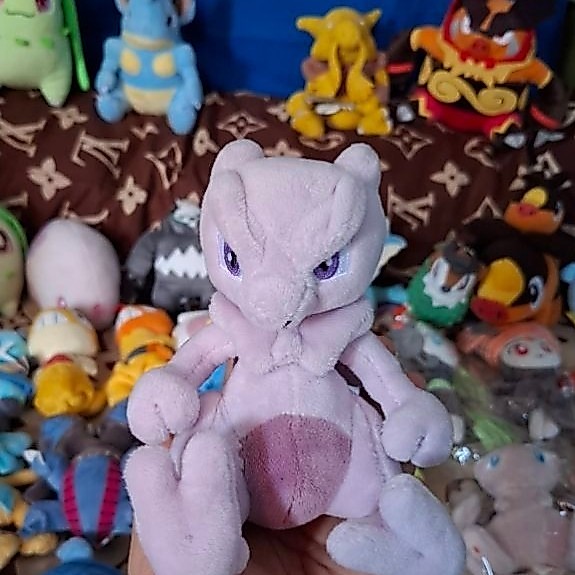 Boneka Pokemon Mewtwo Original Pokemon Center