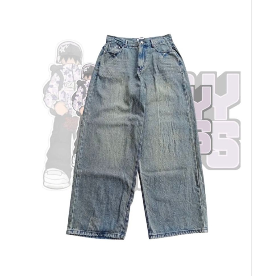 BAGGY BLUE WASHED JEANS