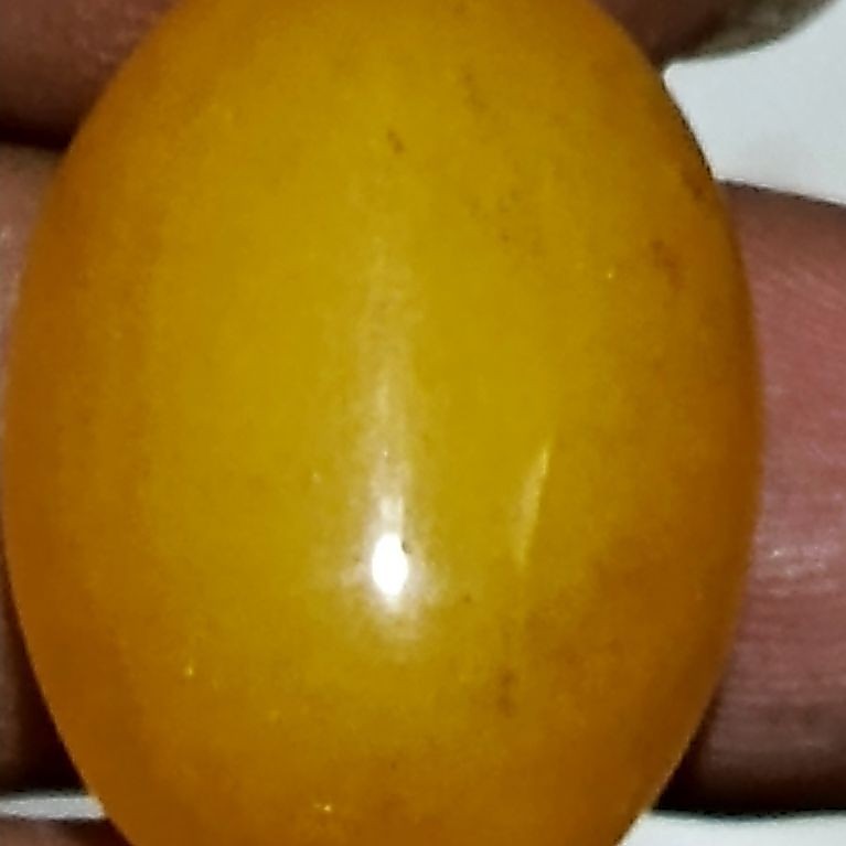 batu asli alam giok kuning mas tampilan mewah