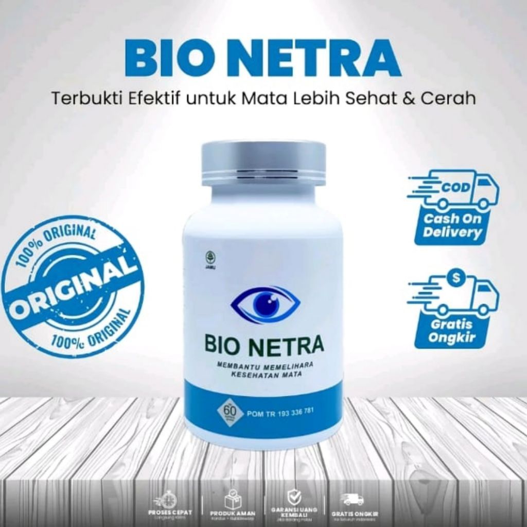 Bio Netra Original Obat Mata Minus Plus Katarak