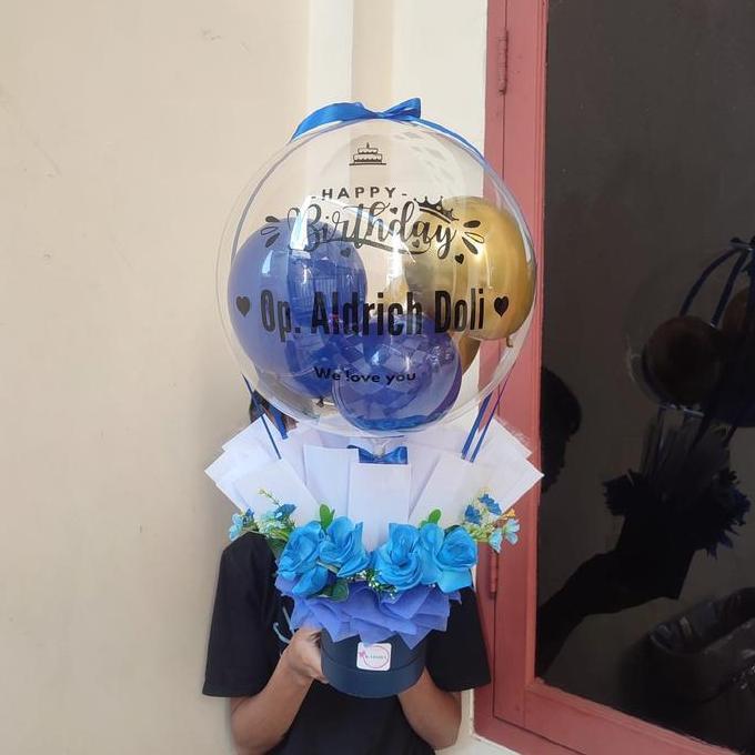 Flower- Buket Kosongan Buket Balon Isi Sendiri