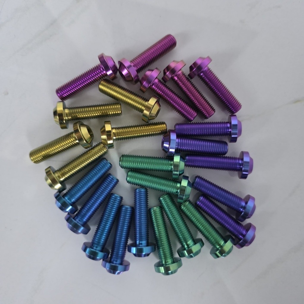baut disc titanium baut piringan cakram titanium universal untuk semua motor