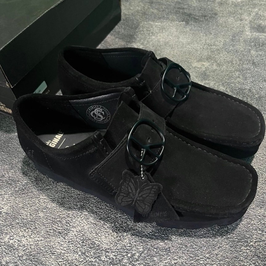 Clarks x Needles Wallabe