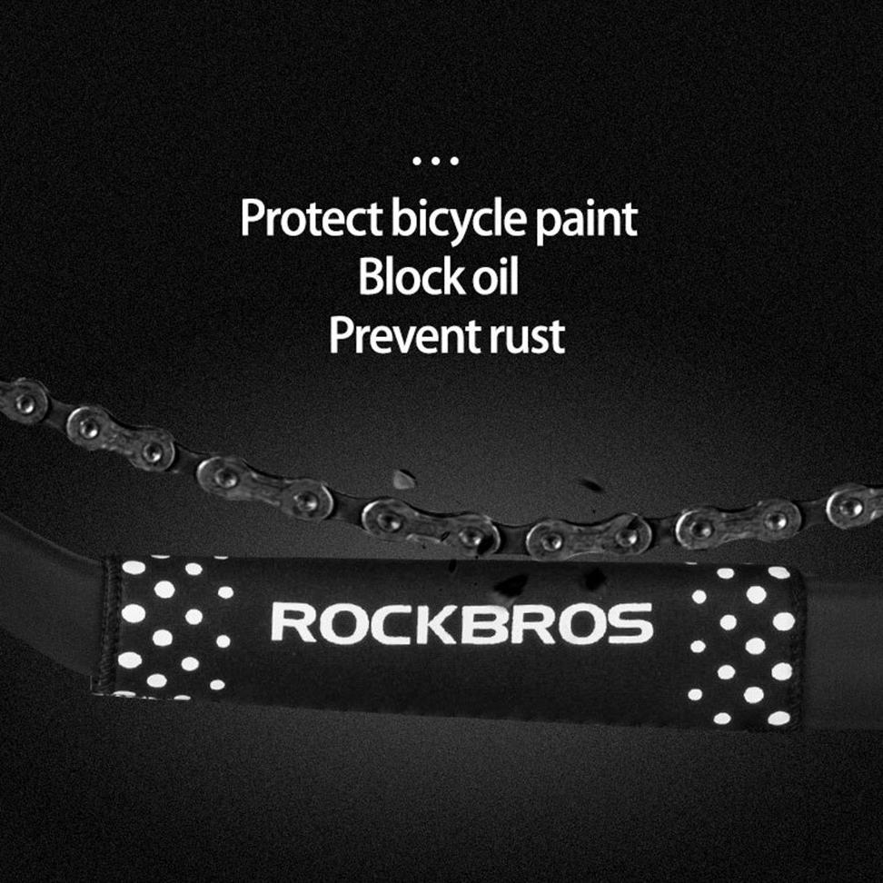 breniadya rockbros pelindung frame rantai sepeda chain guard cover anti gores mtb roadbike | rci 011
