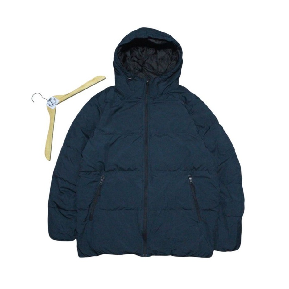 jacket puffer gu warm padded