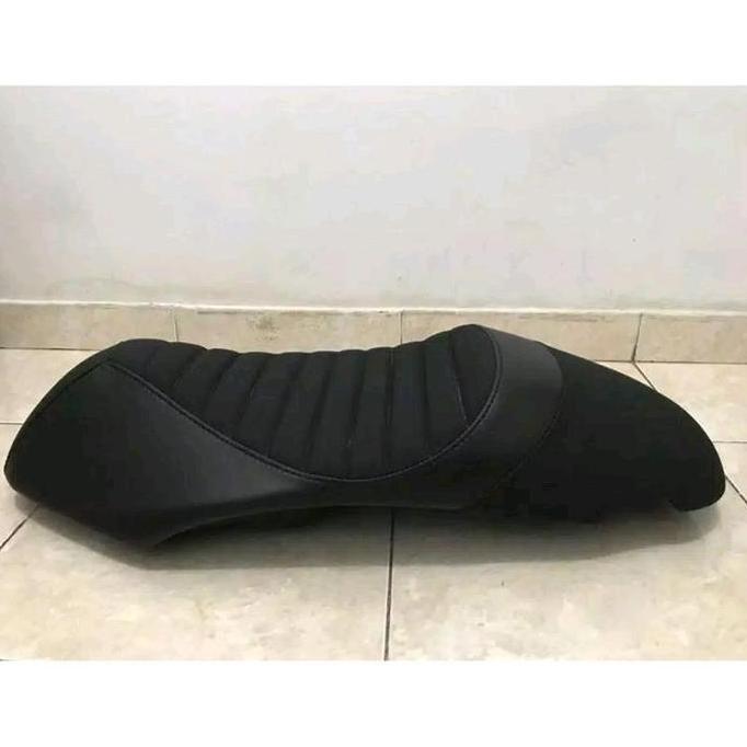 Jok Motor Scoopy modif single seat caferacer busa empuk anti rembes fullset tinggal pasang