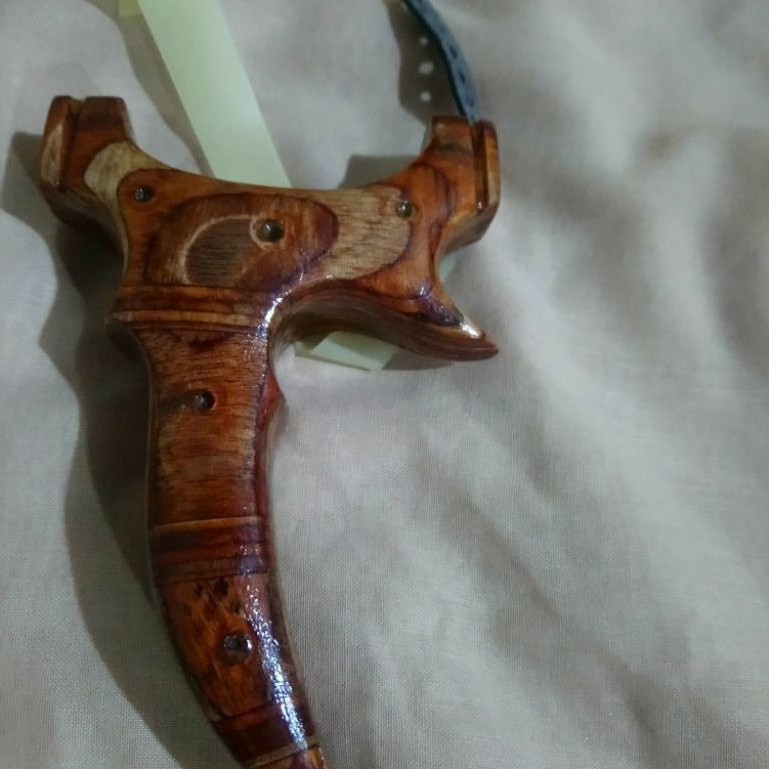 ketapel slingshot kayu pollywood marine TTF