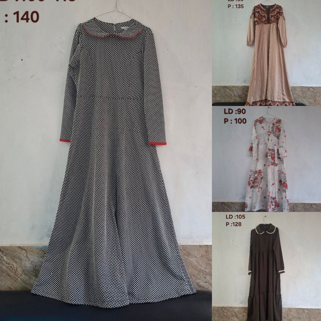B1 Preloved Long dress/Gamis