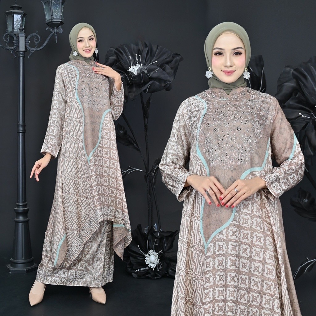 Trusmy Luxe Set Batik - Viscose Sutra Premium
