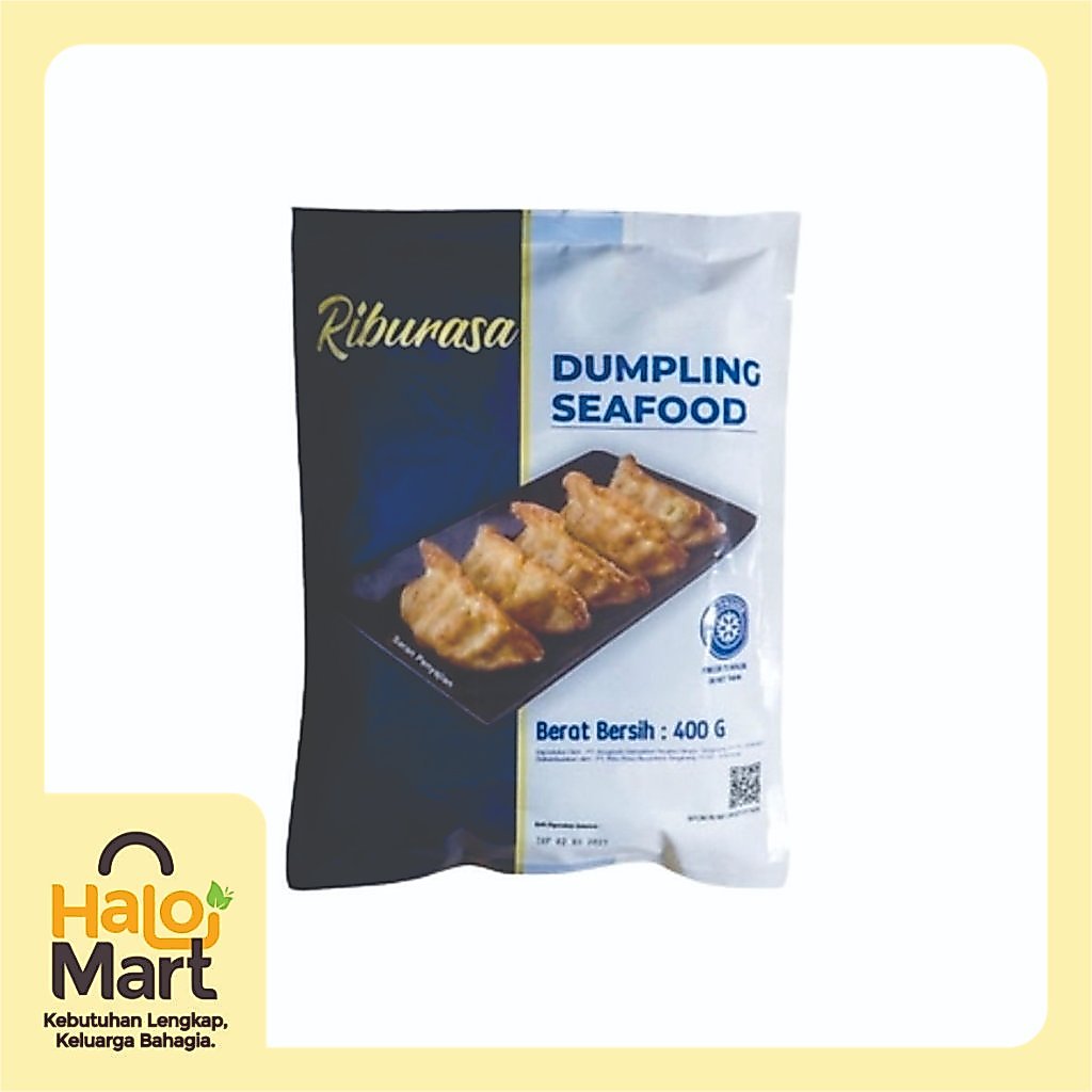 RIBU RASA SEAFOOD DUMPLING 400 GR