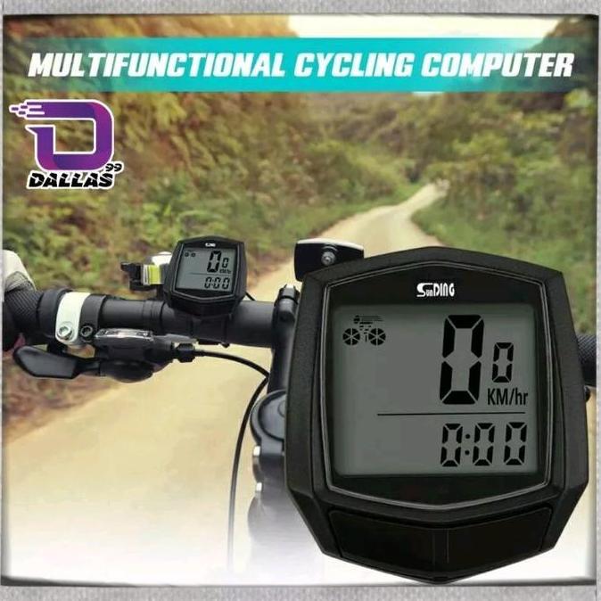SUNDING Odometer Spedometer Sepeda