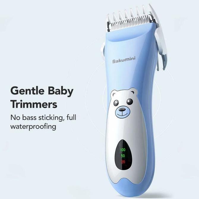 Masulimshop76 - Skm20 Sakumini Baby Hair Clipper Elektrik Alat Mesin Cukur Potong Rambut Bayi Cukura