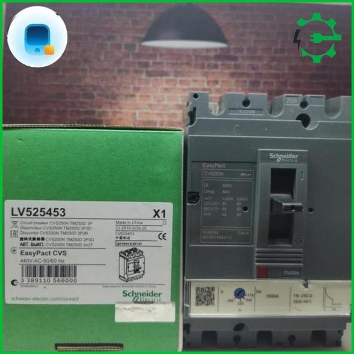 Mccb Cvs250N 3P 250A Tm250D Cvs250N 3Pole 250A Baru