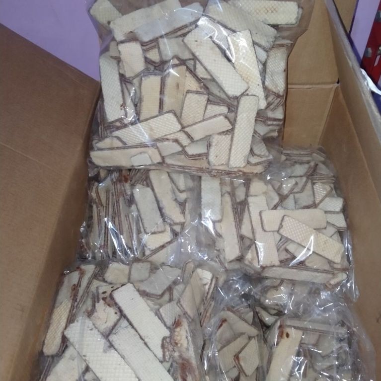 Patahan wafer selamat coklat 500gr
