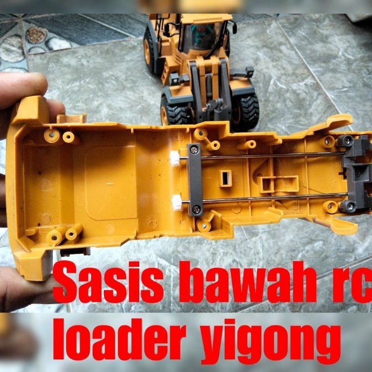 sasis chasis bawah rc loader yigong
