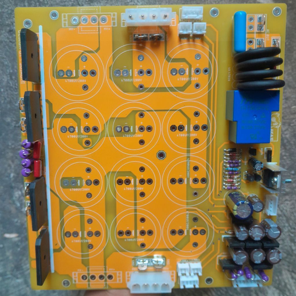 kit Pcb psu td 12 elco power td pararel psu clas td 12elco
