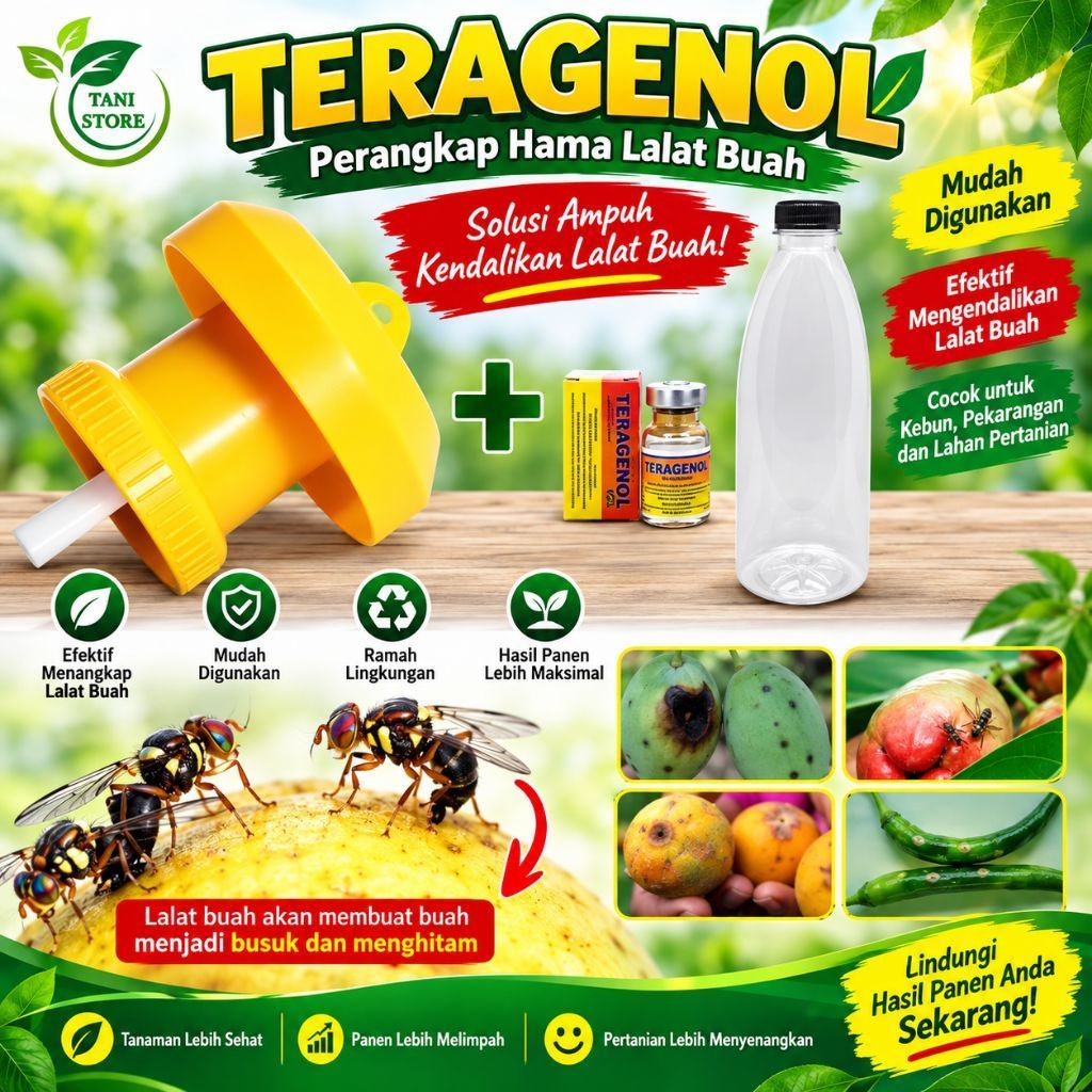 Perangkap Lalat Buah Botol perangkap lalat buah