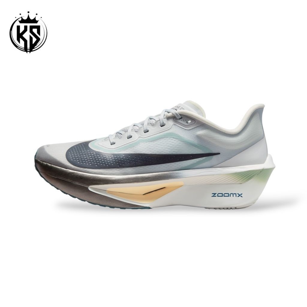 Nike Zoomfly 6 Mens Pure Platinum/Grey Fog/Ice Peach/Dark Obsidian
