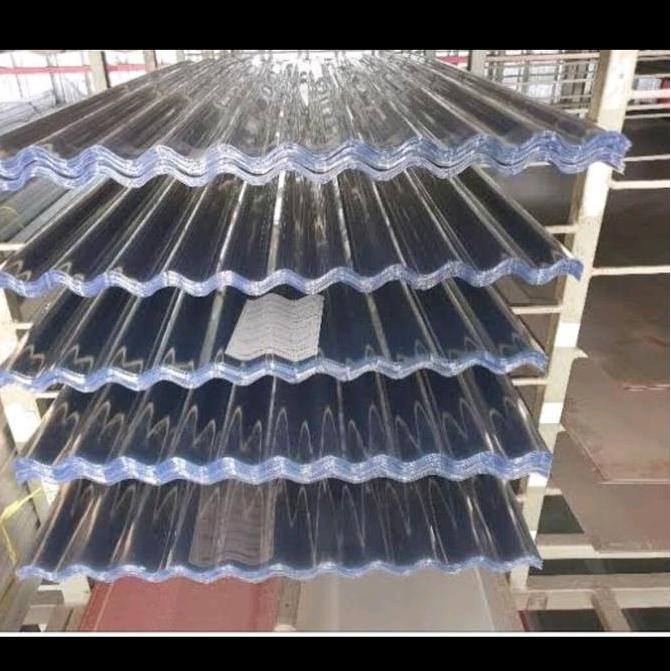 Fw5 Atap Asbes Transparan/Fiber Gelombang/Asbes Fiber Transparan/Asbes Plastik Transparan.