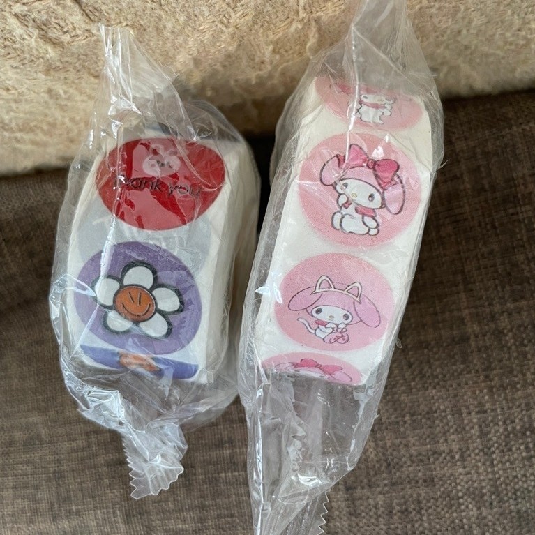 Stiker Roll Dekoratif / Stiker Roll Motif Kartun / Stiker Roll Serbaguna / Decorative Sticker Roll /