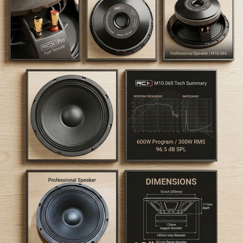 Speaker 10 inch RCX M10.065