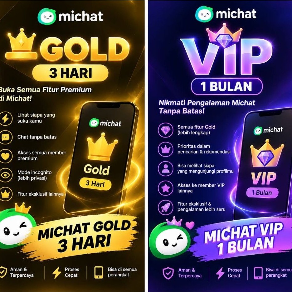 OTP AKUN MICHAT - Hanya Kode Verifikasi