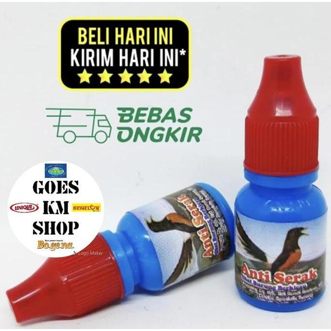 DR EDHI ANTI SERAK OBAT SERAK BURUNG MURAI KENARI ANIS MERAH CUCAK IJO