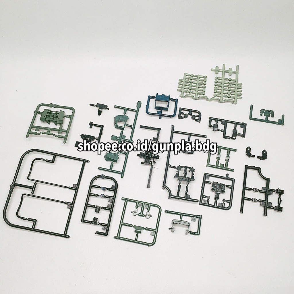 Bandai RG Gundam Zaku II Green Part Body + Backpack