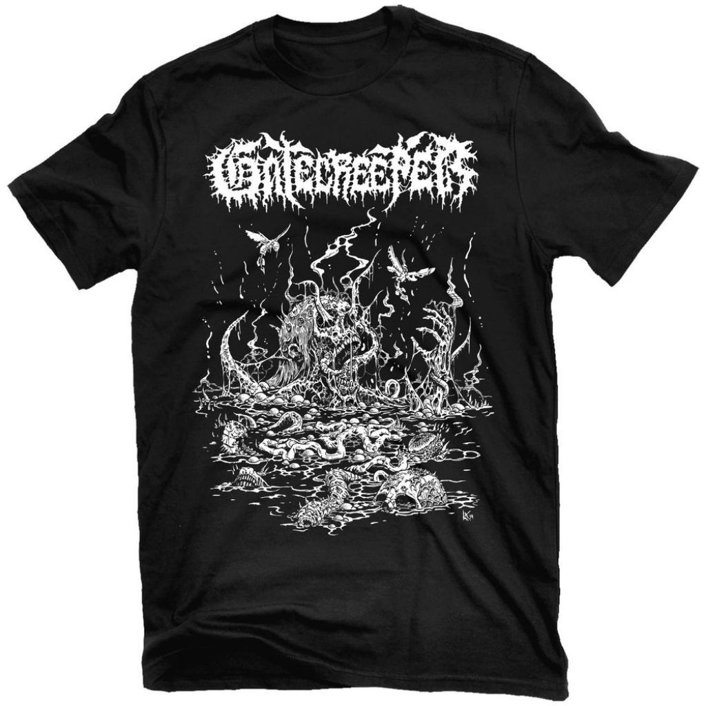 T-shirt Kaos Baju Band Official Nuclear Blast Gatecreeper - Deserted