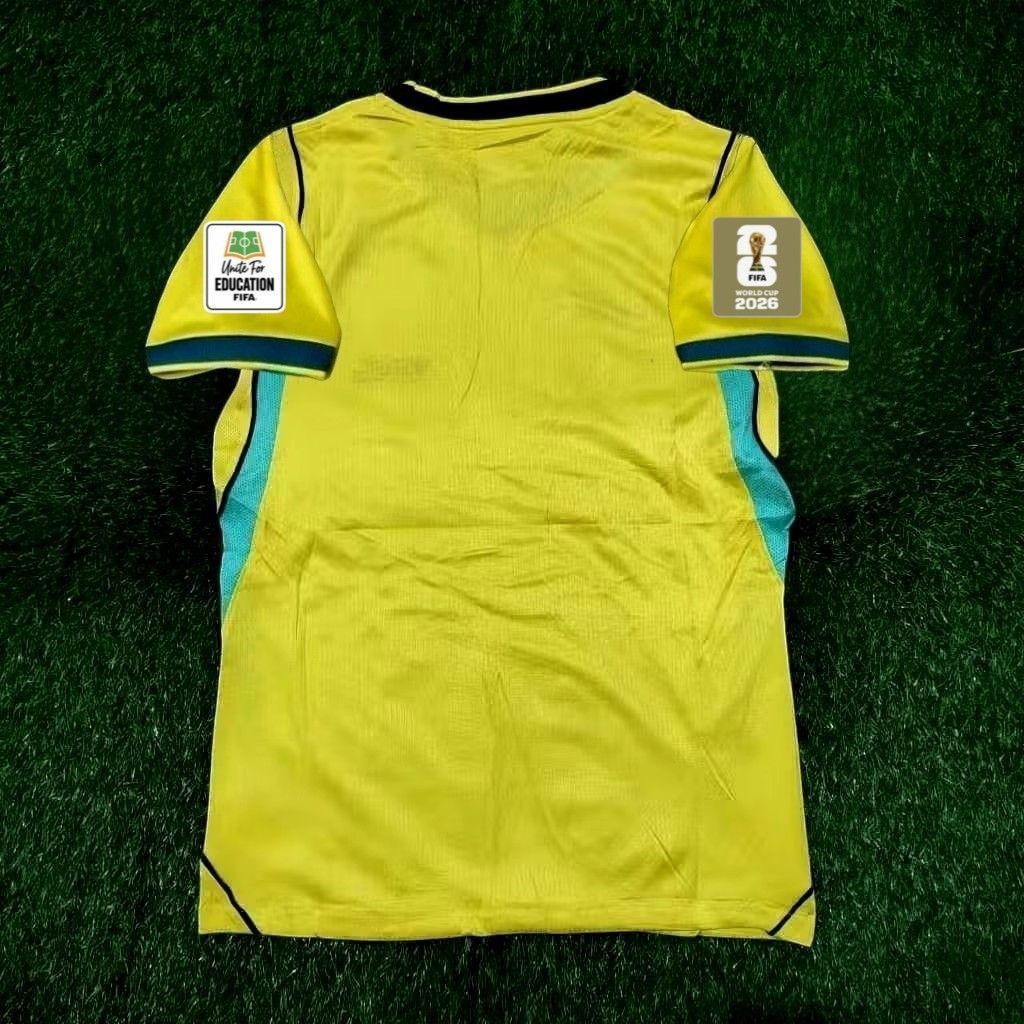 JERSEY BOLA BRAZIL HOME FULL PATCH PIALA DUNIA 2026 TOP QUALITY