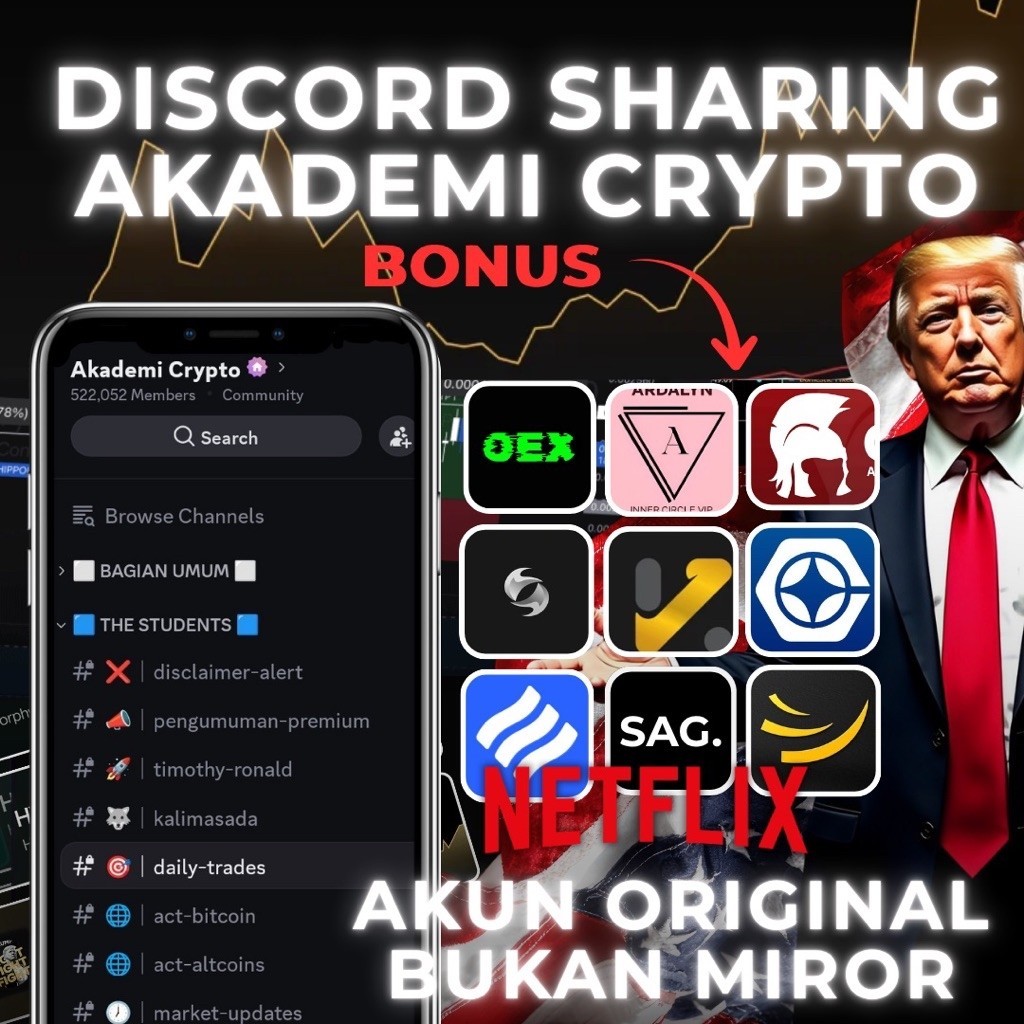 Akun Asli Akses Member Akademi Crypto Bukan Discord Miror | Bonus Dynamic Execution, Cryptocium, Ard