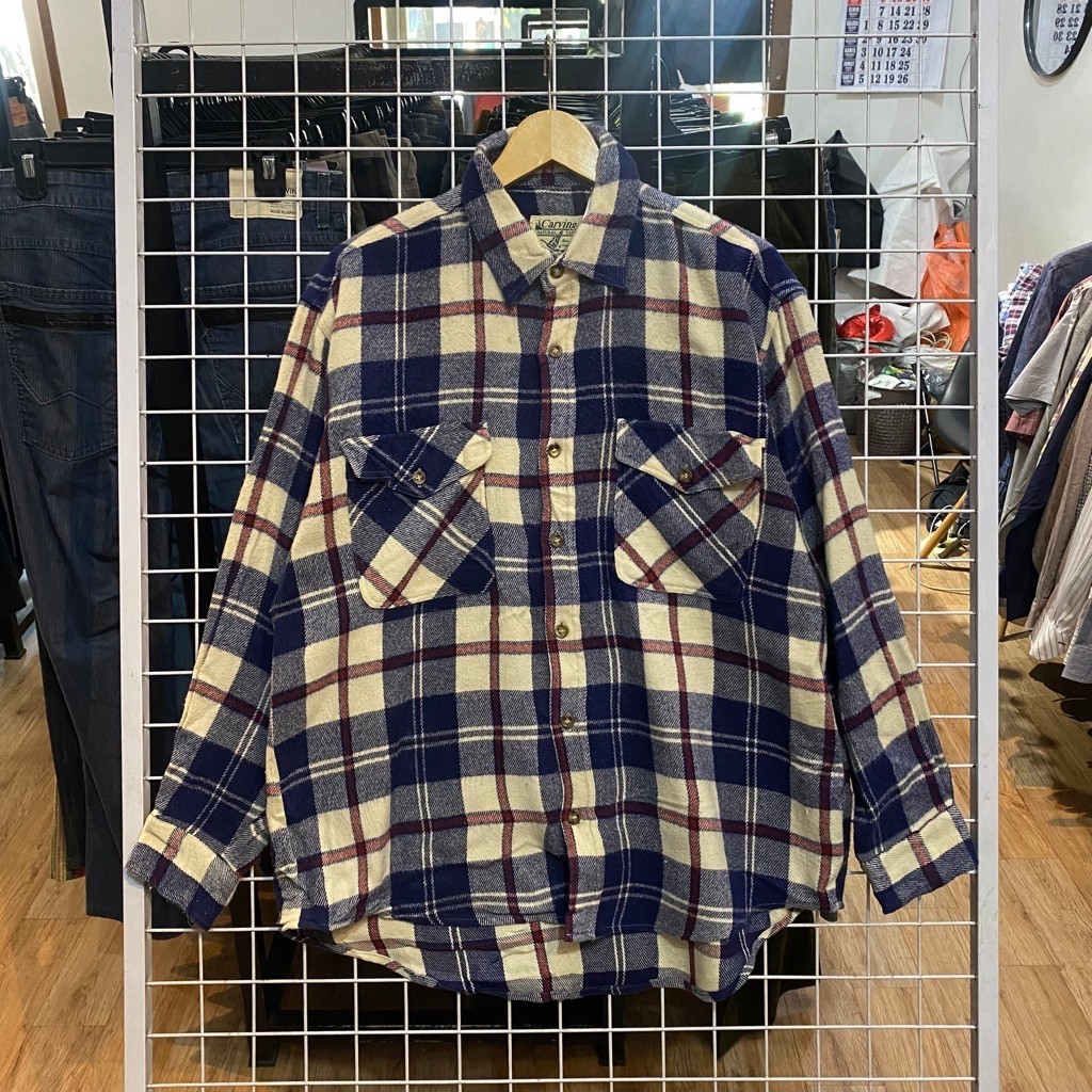 Carving Wol Flannel Shirts #Fl1678
