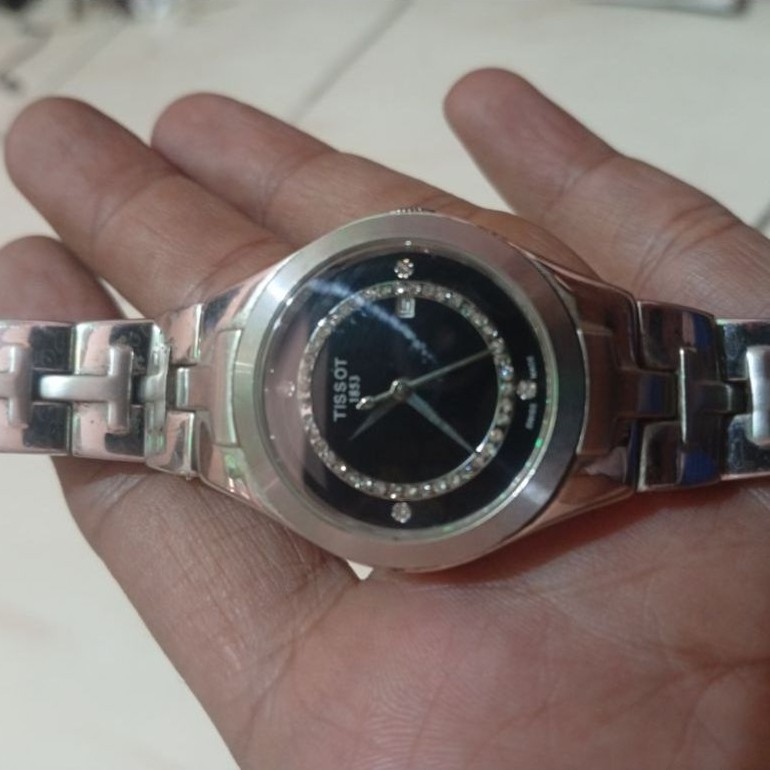 jam tangan wanita Tissot original kondisi mati