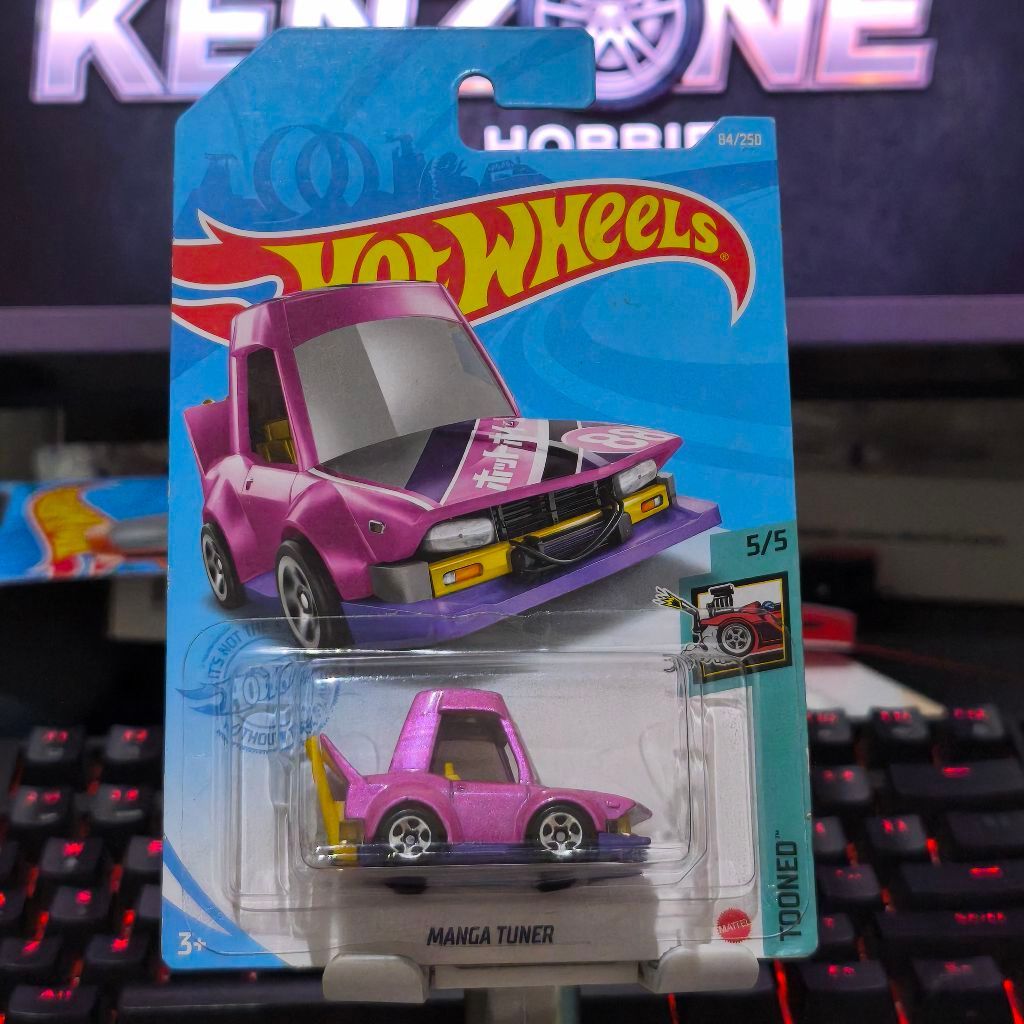 Hot Wheels Manga Tuner Pink - Bubble Crack