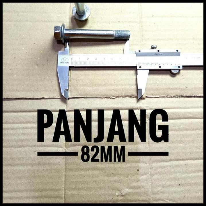 GRATIS ONGKIR BAUT FLANGE M12X1,25X105 BAUT FLANGE M12X82 BAUT FLANGE M12 KUNCI 17 1PCS 
