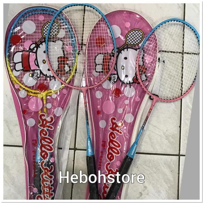 Team- Raket Bton Anak Isi 2 Karakter Hello Kitty Grosir
