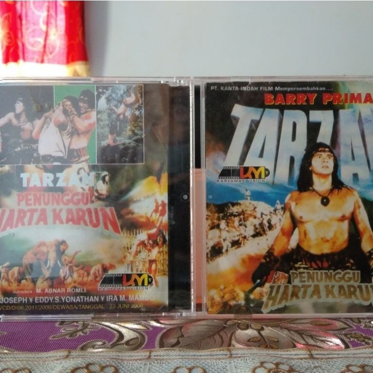 vcd barry prima Tarzan penunggu Harta Karun