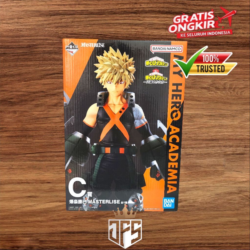 My Hero Academia Katsuki Bakugo Figure Ichiban Kuji Masterlise Prize C