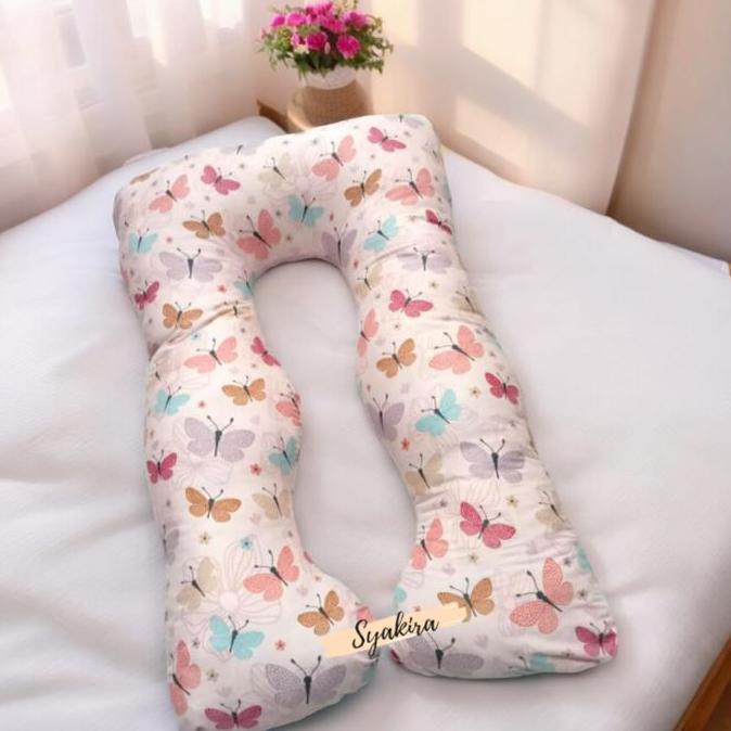 Bantal Hamil Katun dengan Isi Silikon Grade A