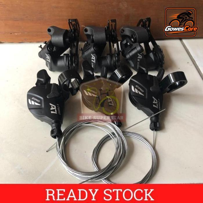 Mini Groupset Sepeda RD Shifter Ltwoo A7 10 Speed
