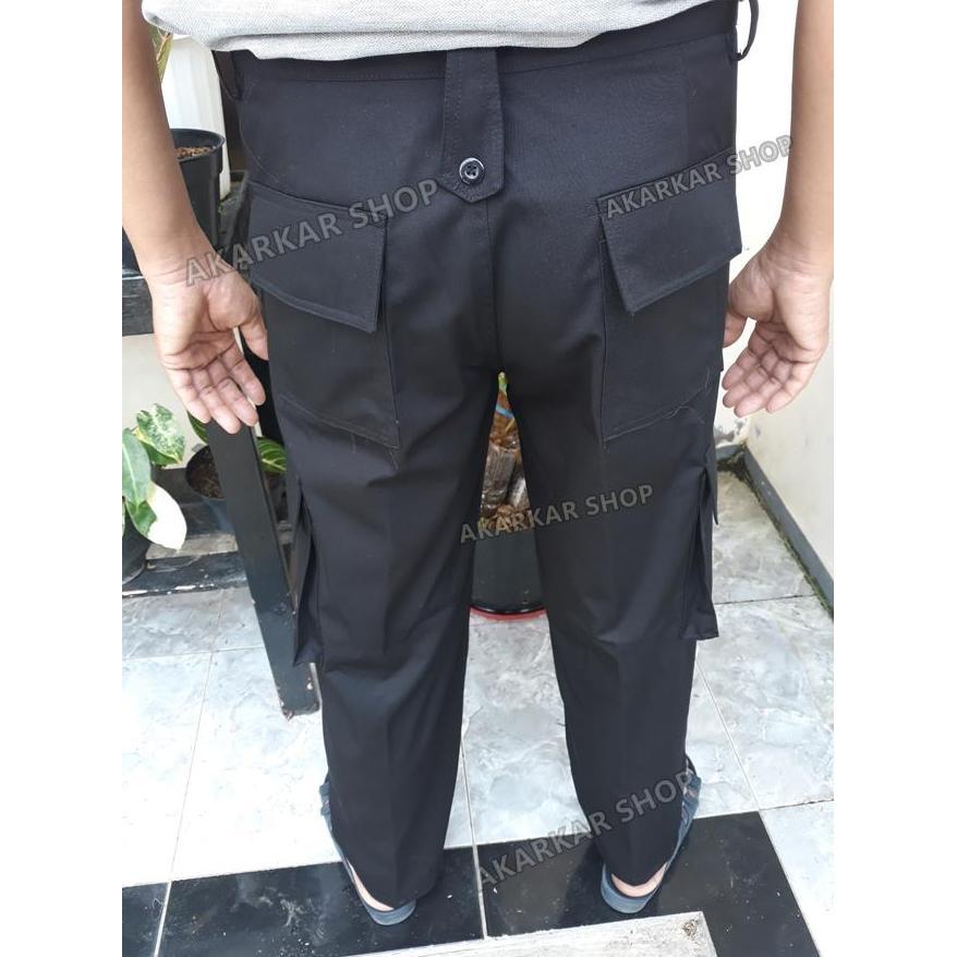 Celana PDL Hitam Celana Lapangan FKPPI Celana PDL Hitam Security Satpam