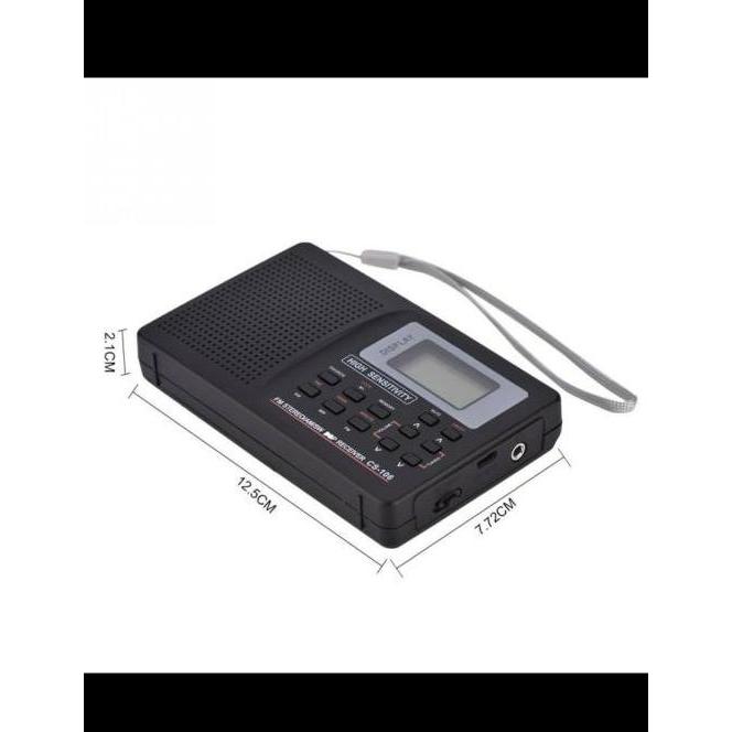 FM/AM/SW/LW Suara Penerima Band Radio