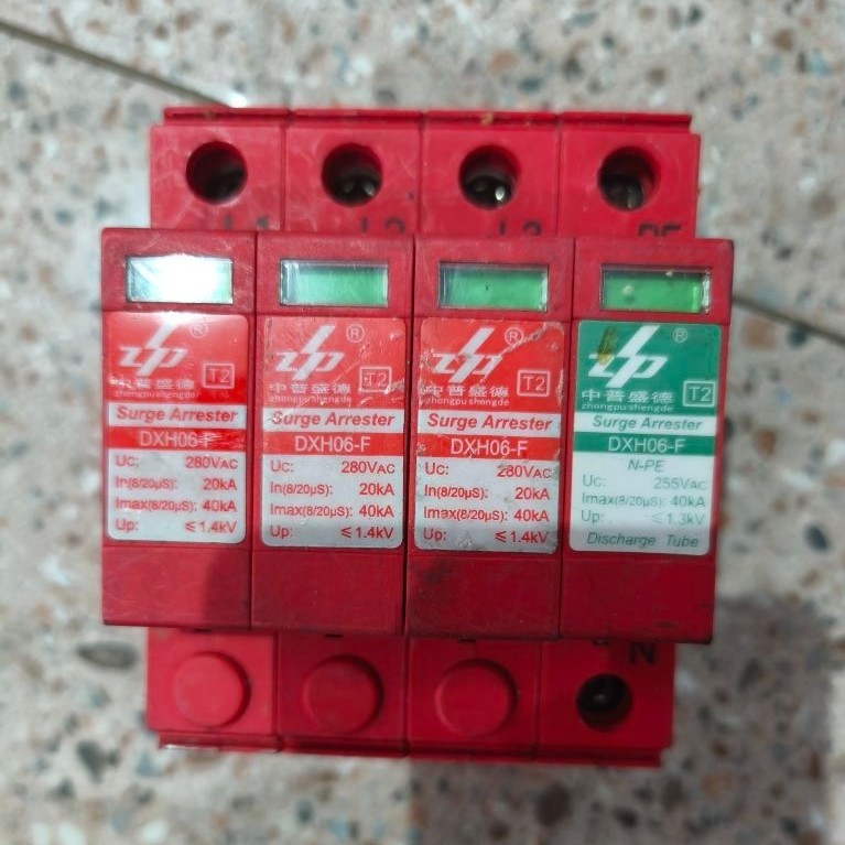 Surge Protector /Contactor 3 Phase & 1 Phase ZIP New. Surge Arrester