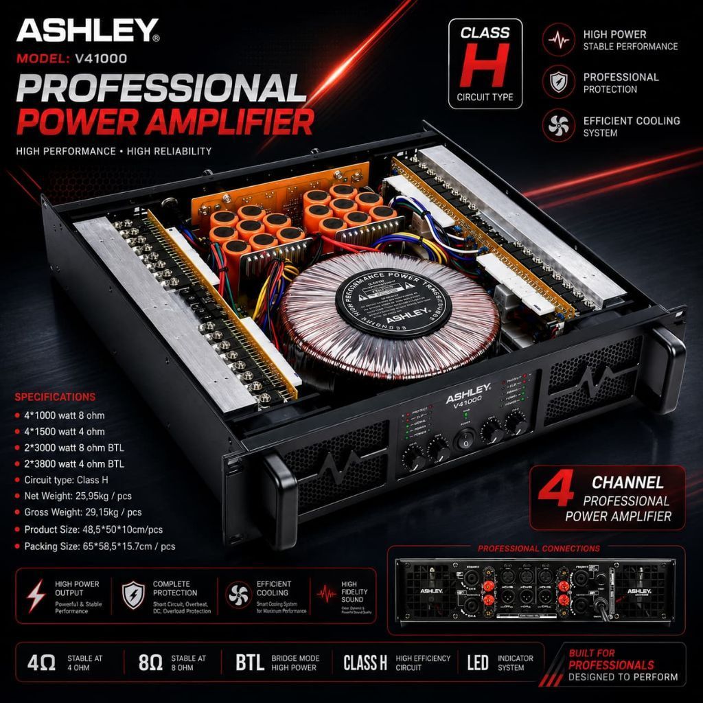 Power Ashley V41000 V 41000 Class H Original Ashley