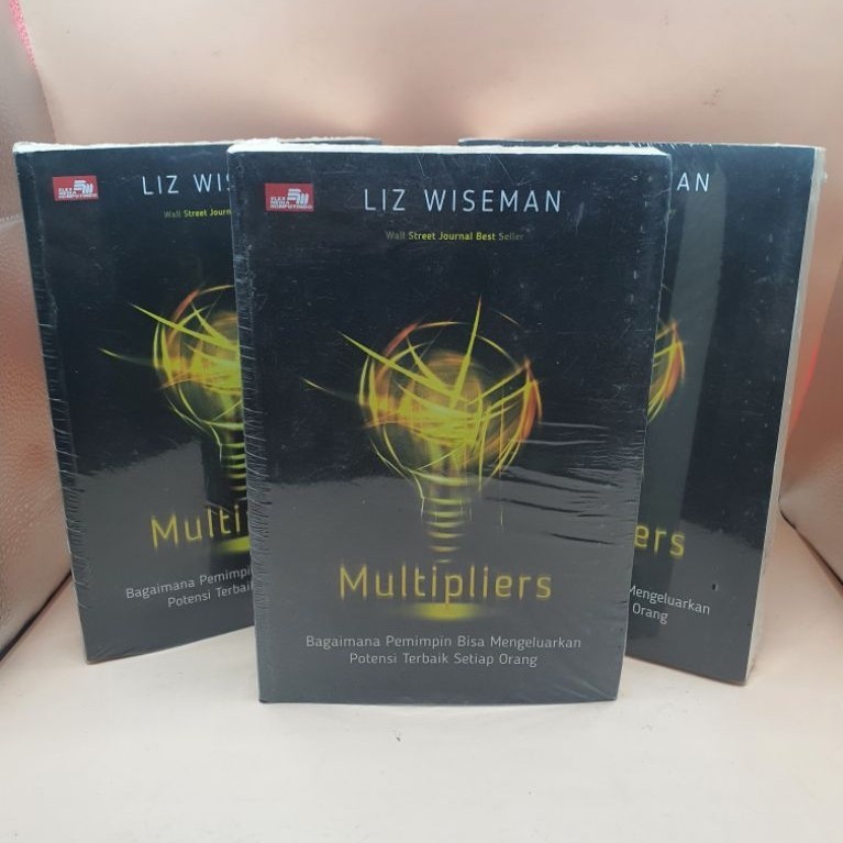 Buku Multipliers Liz Wiseman edisi Bahasa Indonesia Wall Street Journal Best Seller