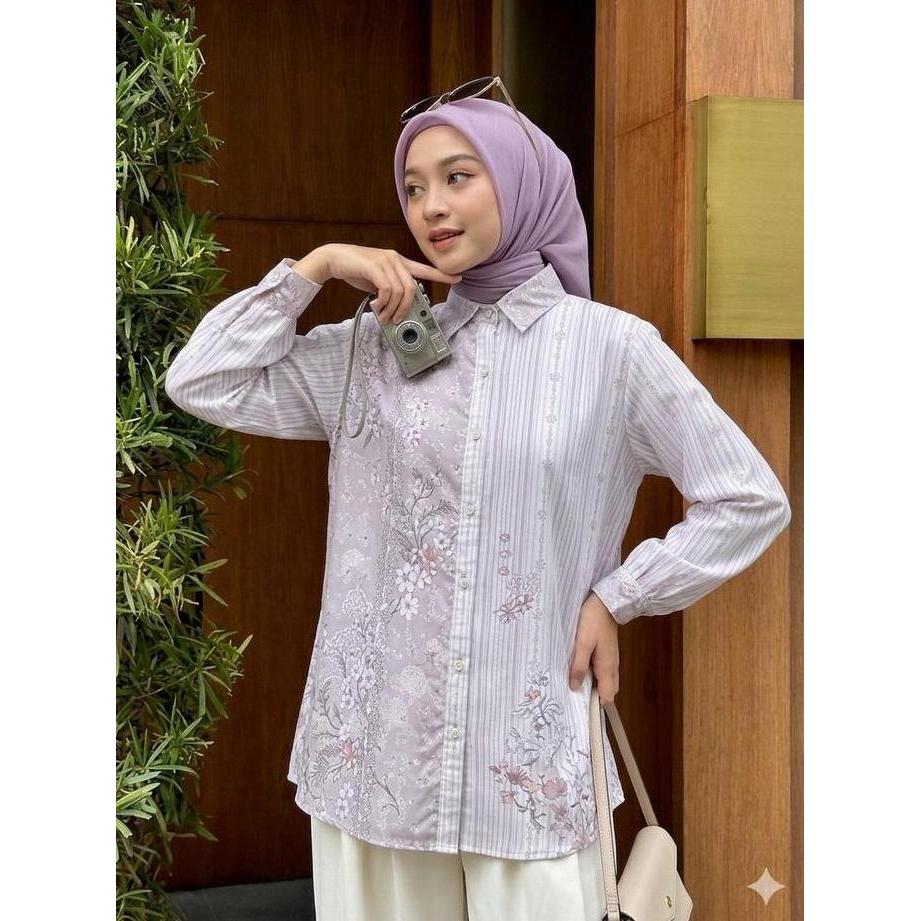 New- Chery Blouse Printing By Denosa Fashion