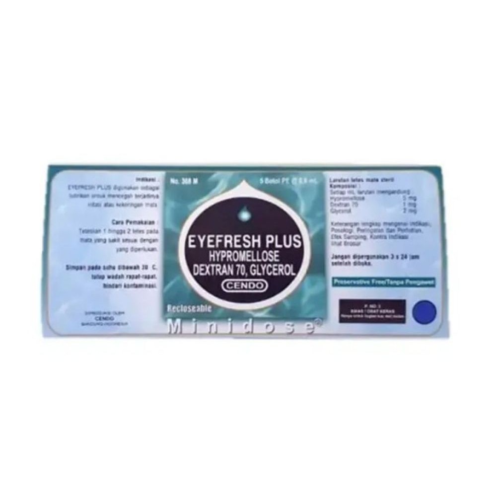 CENDO EYEFRESH PLUS MINIDOSE / CENDO EYEFRESH PLUS