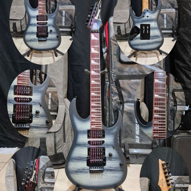 IBANEZ RG470DX Black Planet Matte