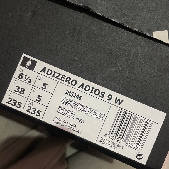 Adidas Adizero Adios 9