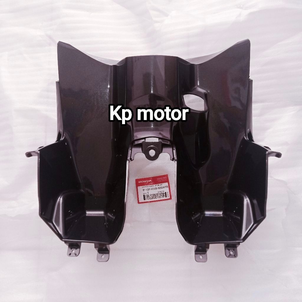 Cover inner upper dasbor atas vario karbu techno 110 abu abu original 81131-KVB-N50AFB